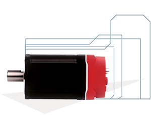 Integrated servomotors